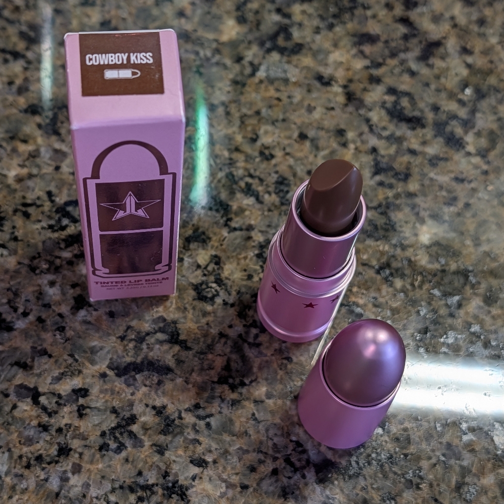 Cowboy Kiss Hydrating Supple Lip Balm In Dark Brown By Jeffree Star NIB - Picture 7 of 13
